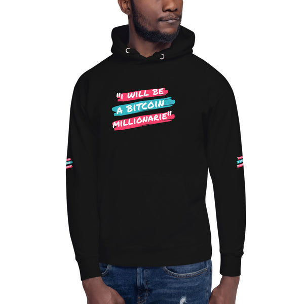 Bitcoin millionaire Unisex Hoodie