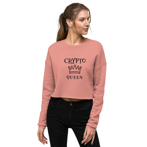 Crypto Crop Sweatshirt